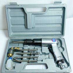 ♭♭ SSＰＯＷＥＲ エアツール　エアハンマー　ケース付 Bランク