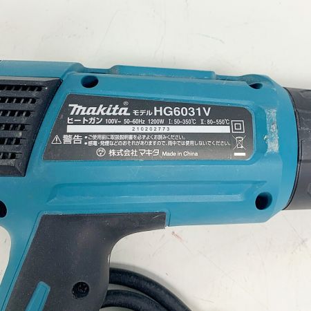  MAKITA マキタ ヒートガン　ケース、取説、付属品付 HG6031V