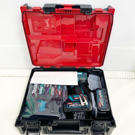  MAKITA マキタ 充電式インパクトドライバ　40V　付属品完備 TD002GRDX 【未使用品】