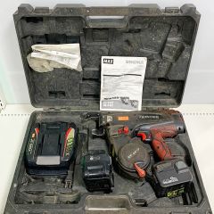  MAX マックス リバータイヤ　鉄筋結束機　充電器、充電池（4.0AH/5.0AH)2個、ケース付 RB-440T Cランク