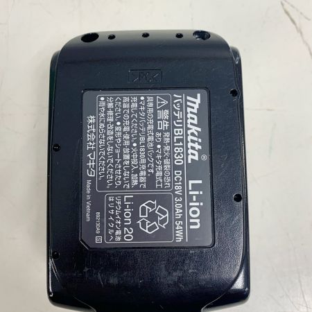  MAKITA マキタ 充電式クリーナー　サイクロンアタッチメント付属 CL180FDZW バッテリー1個付（充電回数2回）