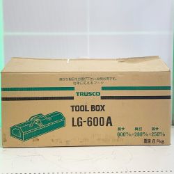 ♭♭ TRUSCO トラスコ ジャンボ工具箱 60.0×28.0×32.6cm 8.6㎏　未使用品　長期保管品 LG600A ブルー Sランク