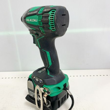  HiKOKI ハイコーキ コードレスインパクトドライバ WH14DDL2 充電器・充電池2個・ケース付