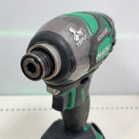  HiKOKI ハイコーキ コードレスインパクトドライバ WH14DDL2 充電器・充電池2個・ケース付