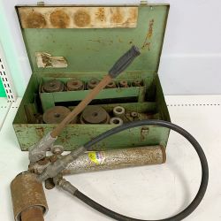 ♭♭ カクタス  手動油圧パンチャー　CP-3　サビあり　　※欠品あり？ CP-3 手動油圧ﾎﾟﾝﾌﾟ Cランク