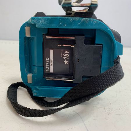  MAKITA マキタ 充電式インパクトドライバ　18V　ケース、本体のみ TD173D
