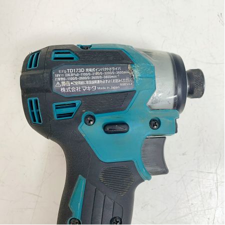  MAKITA マキタ 充電式インパクトドライバ　18V　ケース、本体のみ TD173D