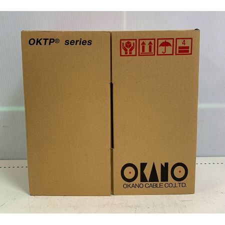  岡野電線株式会社 UTPケーブル　300M　9kg UTPｹｰﾌﾞﾙ300m アカ