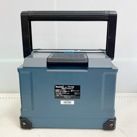  MAKITA マキタ 充電式ラジオ付きテレビ　全体的に日焼け、変色あり TV100