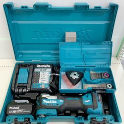 ♭♭ MAKITA マキタ 充電式マルチツール　18V　充電器・充電池1個・ケース付  TM52DRG Aランク
