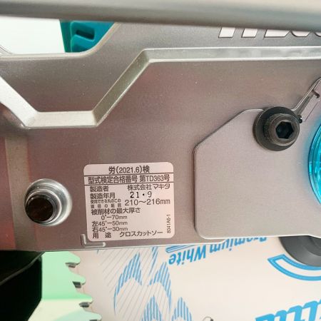  MAKITA マキタ 40V　クロスカットソー　充電式スライドマルノコ　2021.9製　本体のみ LS005G