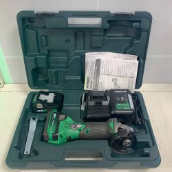 ♭♭ HiKOKI ハイコーキ 100mm コードレスディスクグラインダー 充電器・充電池(BSL 36A18X/BSL 36A18)2個・ケース付 G18DSL2 2023.8製 Bランク