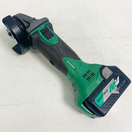  HiKOKI ハイコーキ 100mm コードレスディスクグラインダー 充電器・充電池(BSL 36A18X/BSL 36A18)2個・ケース付 G18DSL2 2023.8製