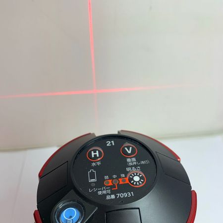 シンワ測定 LASER ROBO LEXIA　レーザー墨出し器 70931 レッド x ブラック