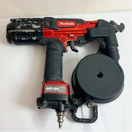  MAKITA マキタ 41ｍｍ高圧エアビス打ち機　ケース付 AR411HR レッド