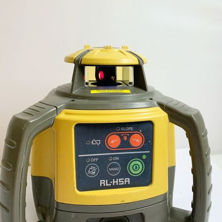 TOPCON ローティングレーザー 通電のみ確認済　本体のみ RL-F5A イエロー