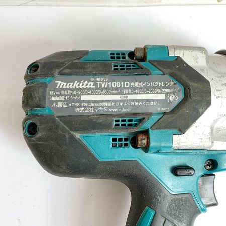  MAKITA マキタ 18V　充電式インパクトレンチ　本体のみ TW1001D ブルー