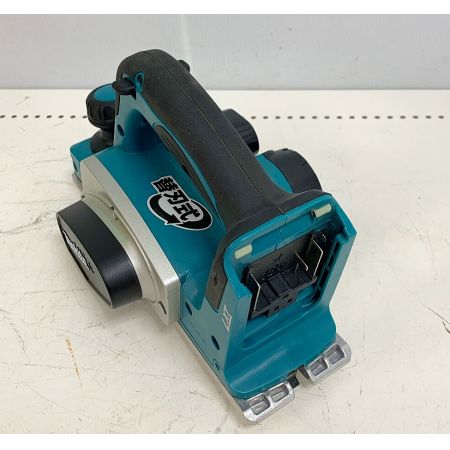  MAKITA マキタ 82mm 充電式カンナ　82ｍｍ替刃式カンナ刃2枚付　2017年製 KP180DZ ブルー