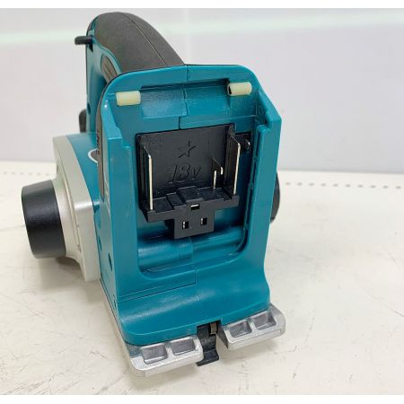  MAKITA マキタ 82mm 充電式カンナ　82ｍｍ替刃式カンナ刃2枚付　2017年製 KP180DZ ブルー