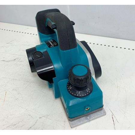  MAKITA マキタ 82mm 充電式カンナ　82ｍｍ替刃式カンナ刃2枚付　2017年製 KP180DZ ブルー