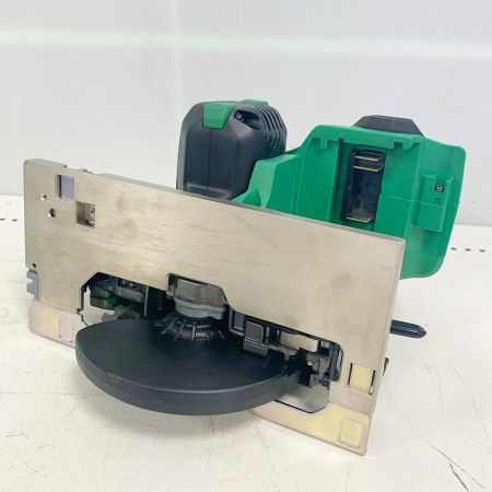 HiKOKI ハイコーキ 125mm コードレス丸ノコ　2019年製　充電器・充電池1個・ケース付  C14DBL グリーン  J390092