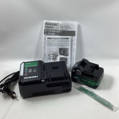 HiKOKI ハイコーキ セーバーソー CR36DA XPZ 充電器・充電池1個・ケース付 