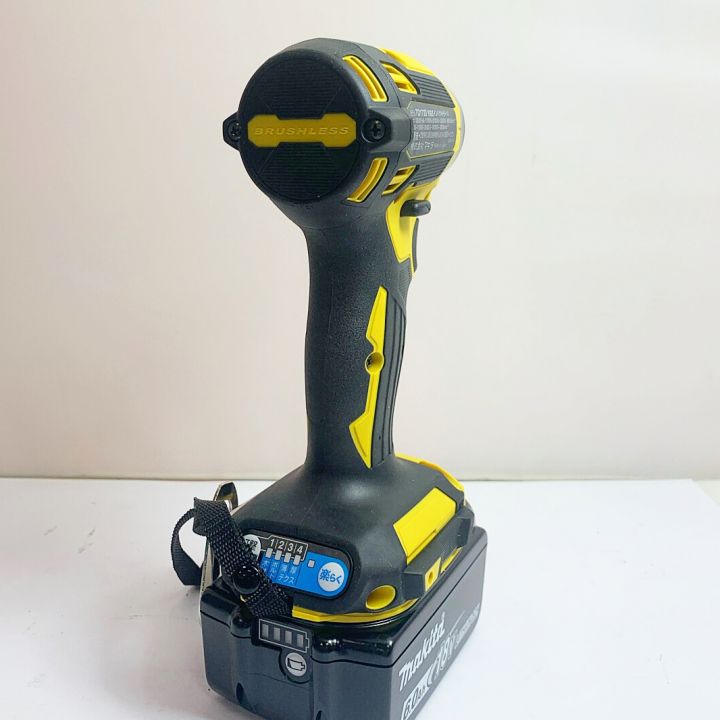 MAKITA マキタ 充電式インパクトドライバ 18V 付属品完備 TD173DRGXFY イエロー｜中古｜なんでもリサイクルビッグバン