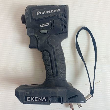  Panasonic パナソニック 充電インパクトドライバー　　充電器・充電池2個（14.4V/18V）・ケース付 EZ1PD1 ブラック