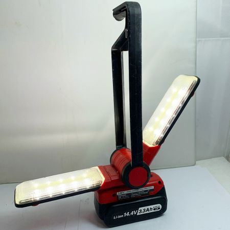  Panasonic パナソニック 工事用充電ＬＥＤマルチ投光器　充電池1個付 EZ37C3 レッド