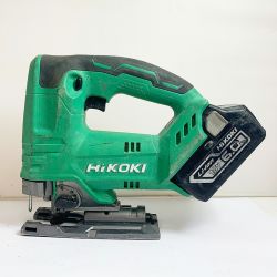 ♭♭ HiKOKI ハイコーキ 135mm コードレスジグソー バッテリー1個付　2022.9製　18V CJ18DA グリーン Cランク