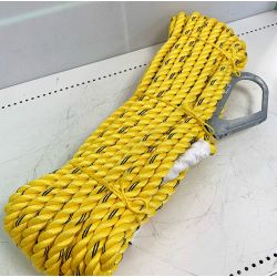 ♭♭ ツヨロン 　ツヨロン　親綱　25M　ロープ イエロー Aランク