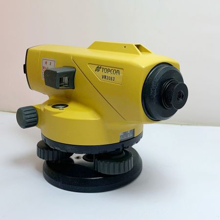  TOPCON  トプコン　オートレベル　VR3063　2023.4.5校正済と記載あり　ケース付 ＡＴ-Ｂ2