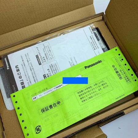  Panasonic パナソニック 【未使用品】テレビドアホン　電源直結式 VL-SV26XL-W ホワイト