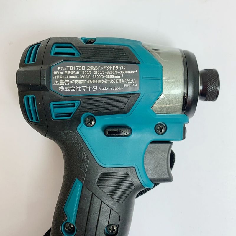 中古】 MAKITA マキタ 充電式インパクトドライバ 18V 本体のみ TD173DZ