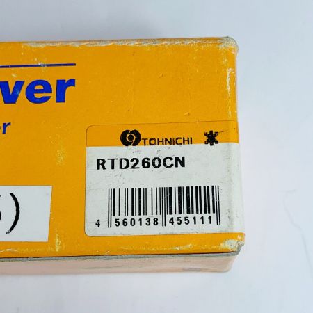  TOHNICHI 東日 トルクドライバー　シグナルタイプ RTD260CN イエロー