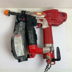 ♭♭ MAX マックス 高圧エアネイラ　　本体のみ 不明 レッド Cランク