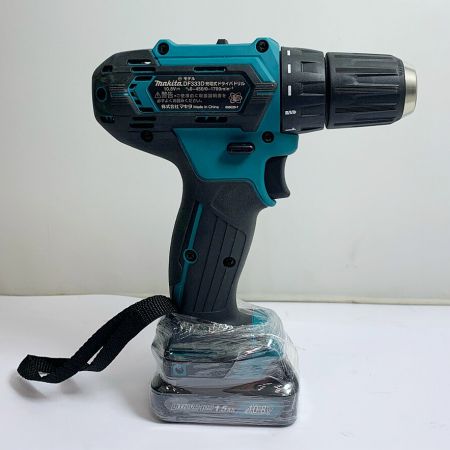 MAKITA マキタ 充電式ドライバドリル　10.8V　充電器、バッテリー1個、ケース付 DF333D ブルー