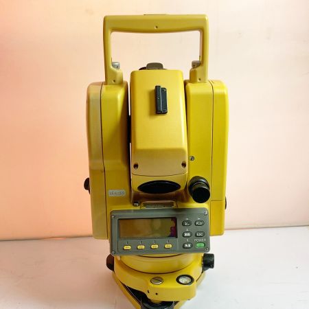  TOPCON トータルステーション【液晶に難あり】2023.4校正済と記載あり【通電のみ確認】ケースに割れあり CS-101F