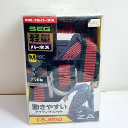 ♭♭ TAJIMA タジマ 新規格　フルハーネス　SEG軽量ハーネス　Mサイズ　 AZAM-LRE レッド Sランク