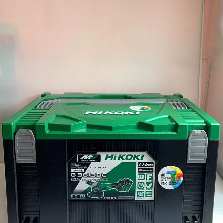  HiKOKI ハイコーキ 125ｍｍ　コードレス　ディスクグラインダー　ブレーキ付　2023.3製 G3613DC(2XPZ)