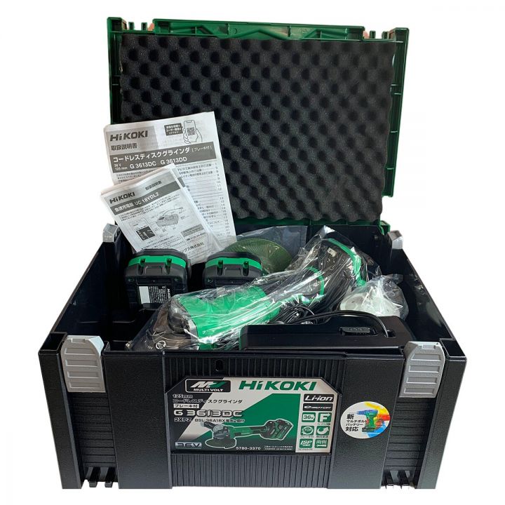 HiKOKI ハイコーキ 125mm コードレス ディスクグラインダー ブレーキ