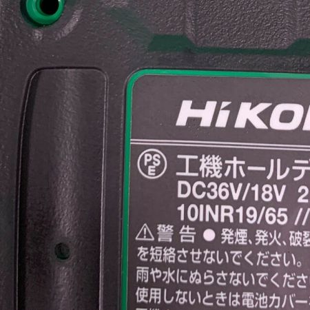  HiKOKI ハイコーキ 36V 12.7mm コードレスインパクトレンチ　充電器・充電池2個・ケース付  WR36DE(2XPSZ)