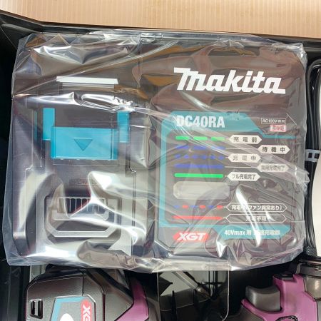  MAKITA マキタ 充電式インパクトドライバ　40V　max　付属品完備  TD002GDXAP パープル