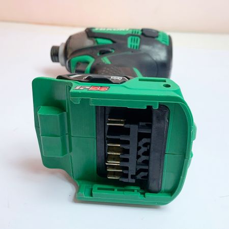  HiKOKI ハイコーキ コードレスインパクトドライバ　ケース付 WH36DA グリーン 091829