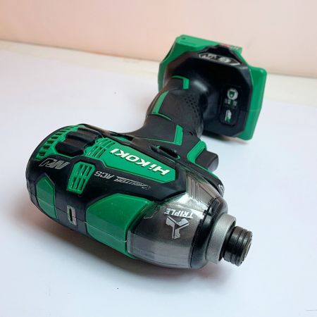  HiKOKI ハイコーキ コードレスインパクトドライバ　ケース付 WH36DA グリーン 091829