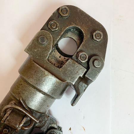  泉精機 IZUMI　手動油圧カッター　持ち手に難あり S-55A ブラック