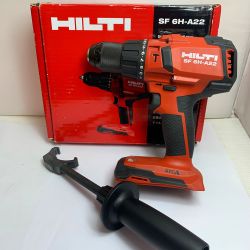 ♭♭ Hilti ヒルティ 充電式振動ドリルドライバー　本体のみ SF6H-A22 レッド Aランク