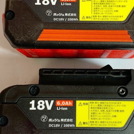  BOSCH ボッシュ 18V　コードレスディスクグラインダ　充電器・充電池2個・ケース付 GWS18V-100C ネイビー