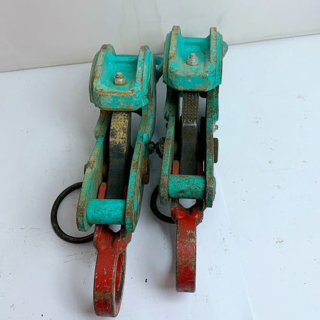  日本クランプ 横吊り 縦吊り兼用型クランプ ヨコ0.75t タテ0.5t 2個まとめ  ABJ-0.75