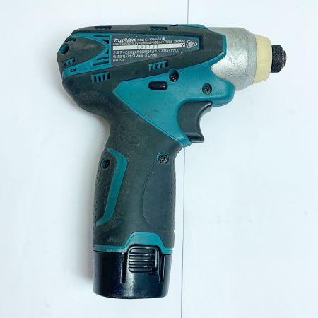  MAKITA マキタ 10.8V　充電式インパクトドライバ　リチウムイオンバッテリ2個、充電器付 TD090DWX ブルー